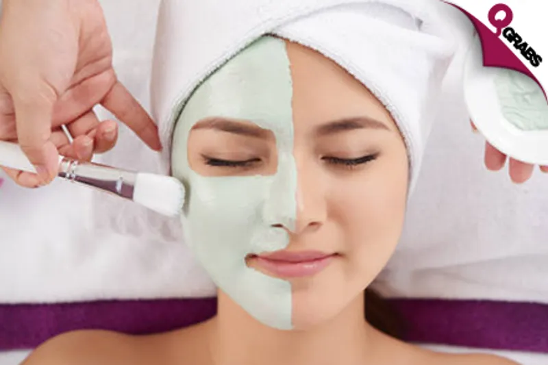 From QR75 Get Pampered with a Variety of Facials - Choose from Fruit, Pearl, Diamond & Anti-Tan! (Up to QR200 Value)